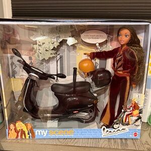 My scene doll with Vespa